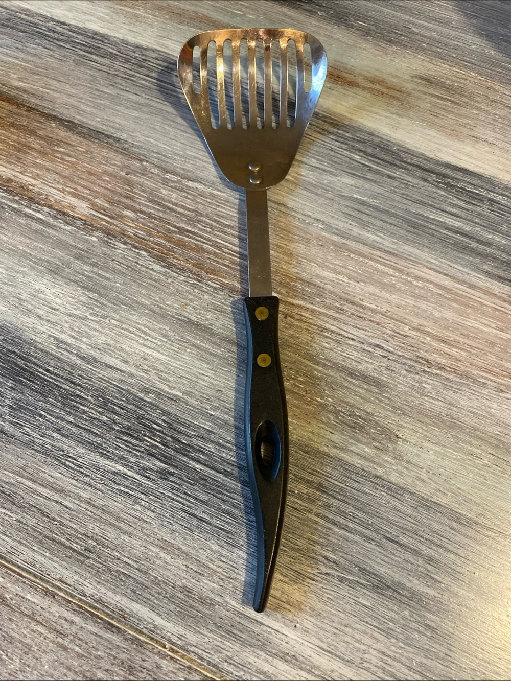 Stanley Kitchemajig Vintage Cooking Utensil Smaller Size Stainless Steel